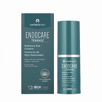 Сияющий флюид для контура глаз  Cantabria Labs  Endocare Tensage Radiance Eye Contour,15 мл